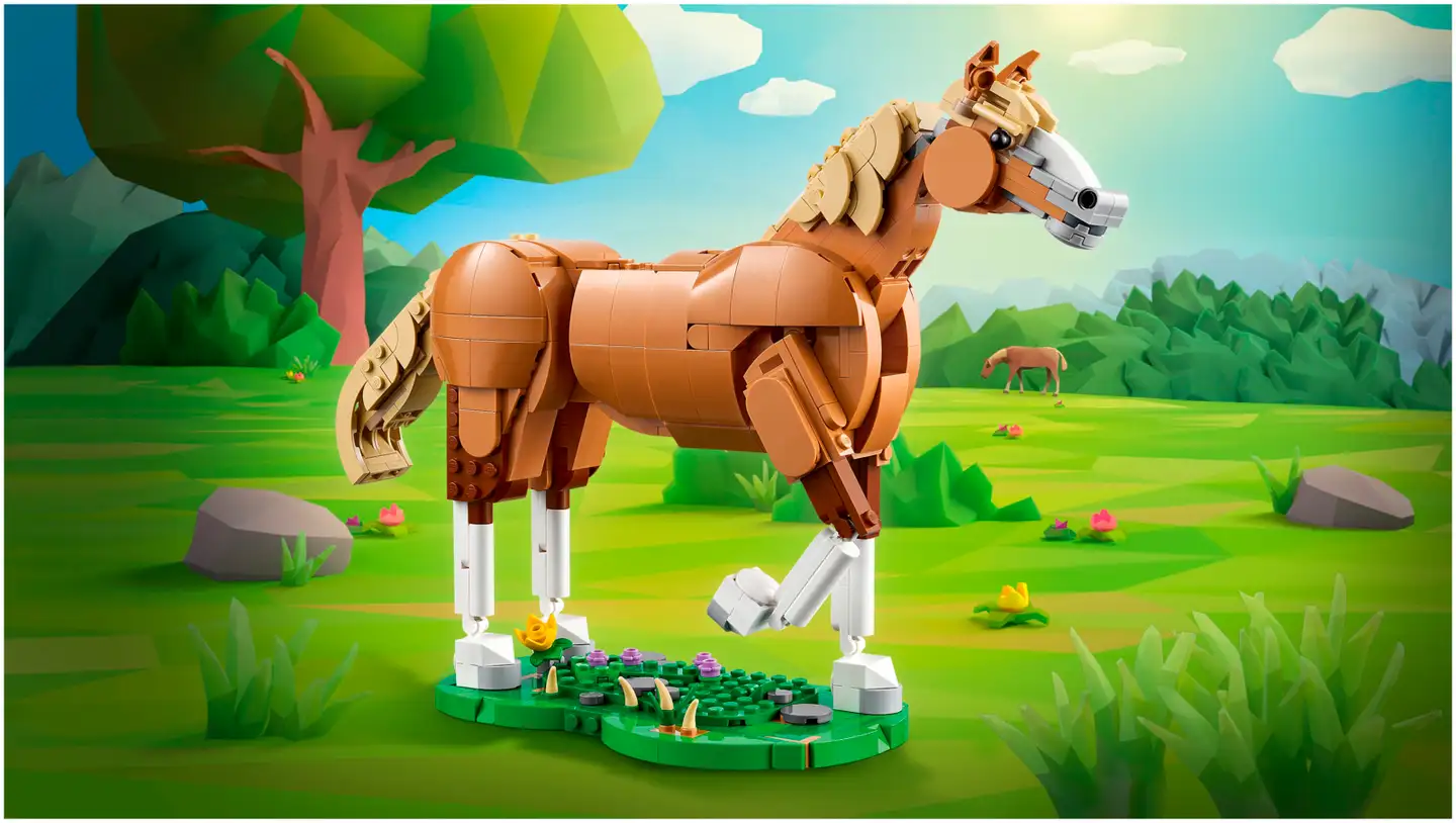 LEGO Creator 31166 Kaunis hevonen - 5