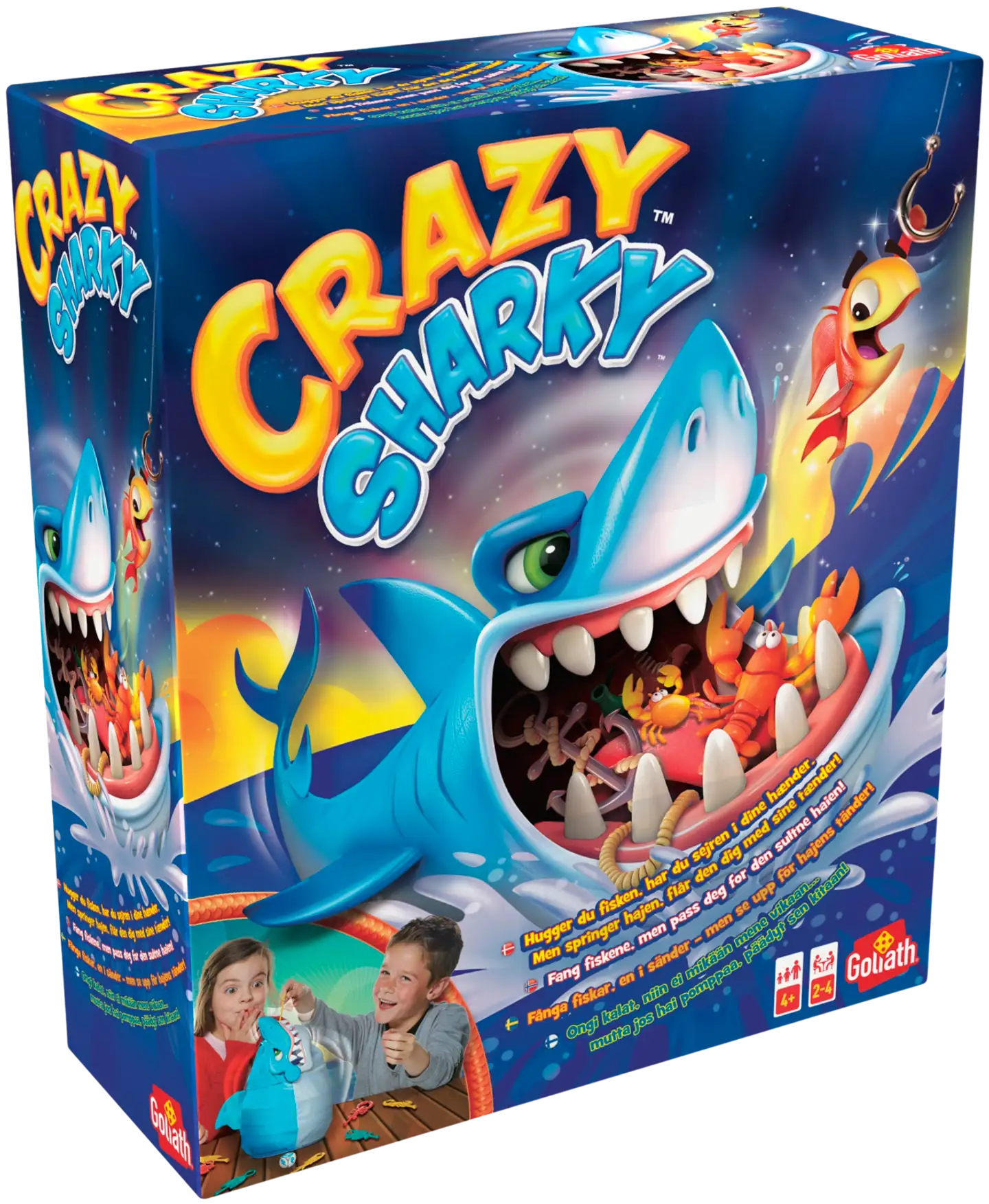 Shark Attack - Crazy Sharky -lastenpeli - 1