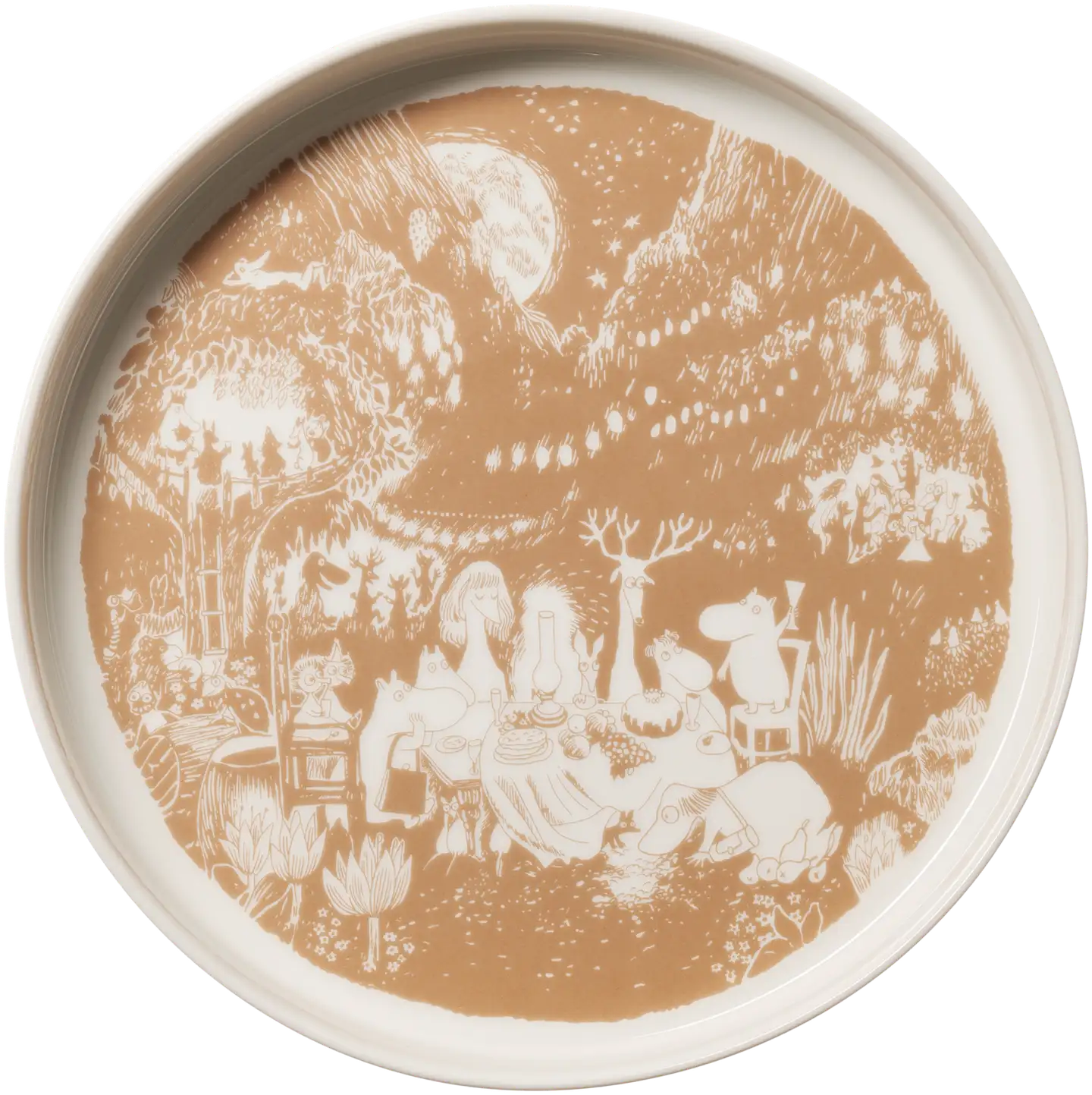 Moomin Arabia piirakkavuoka 28cm Muumi Juhlan Aika - 3