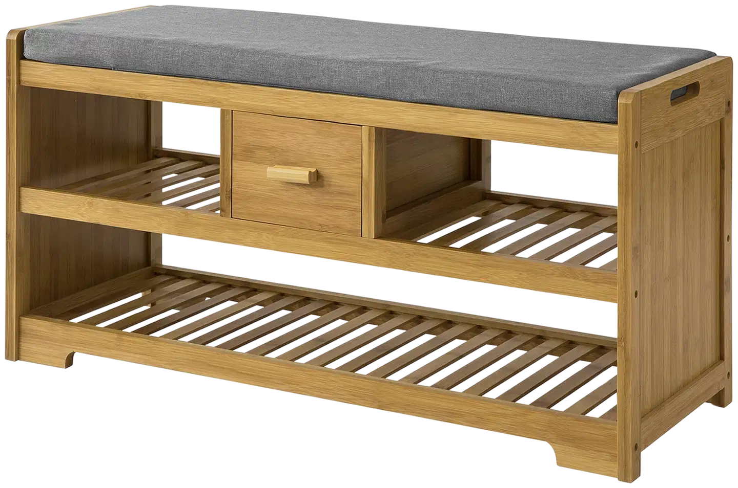 SoBuy kenkäpenkki bambu FSR75-N - 1