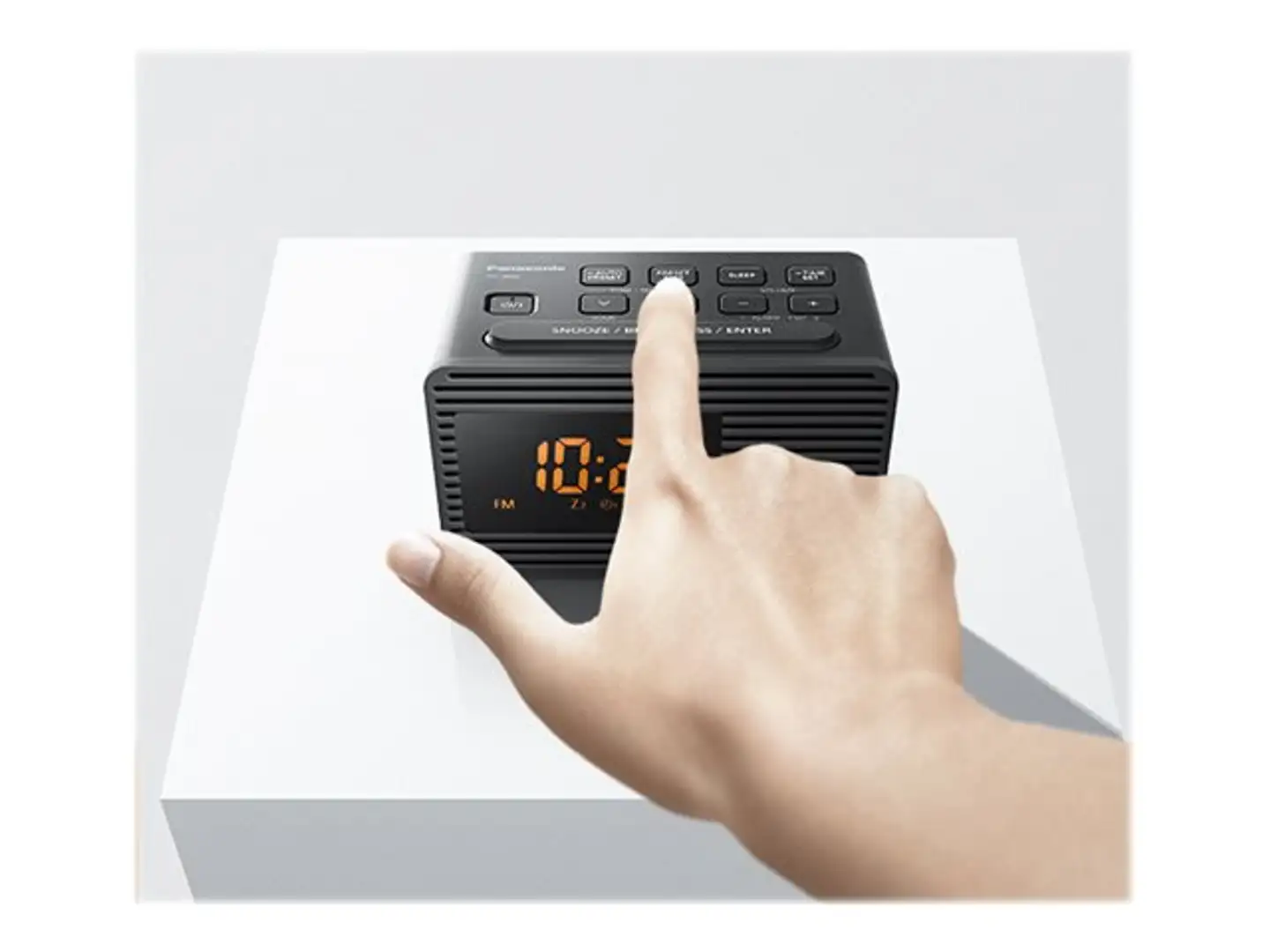 Kelloradio Panasonic RC-800EG-K musta - 4