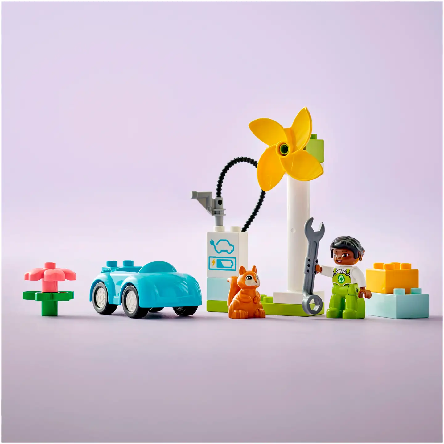 LEGO® DUPLO® Town 10985 Tuulivoimala ja sähköauto - 6