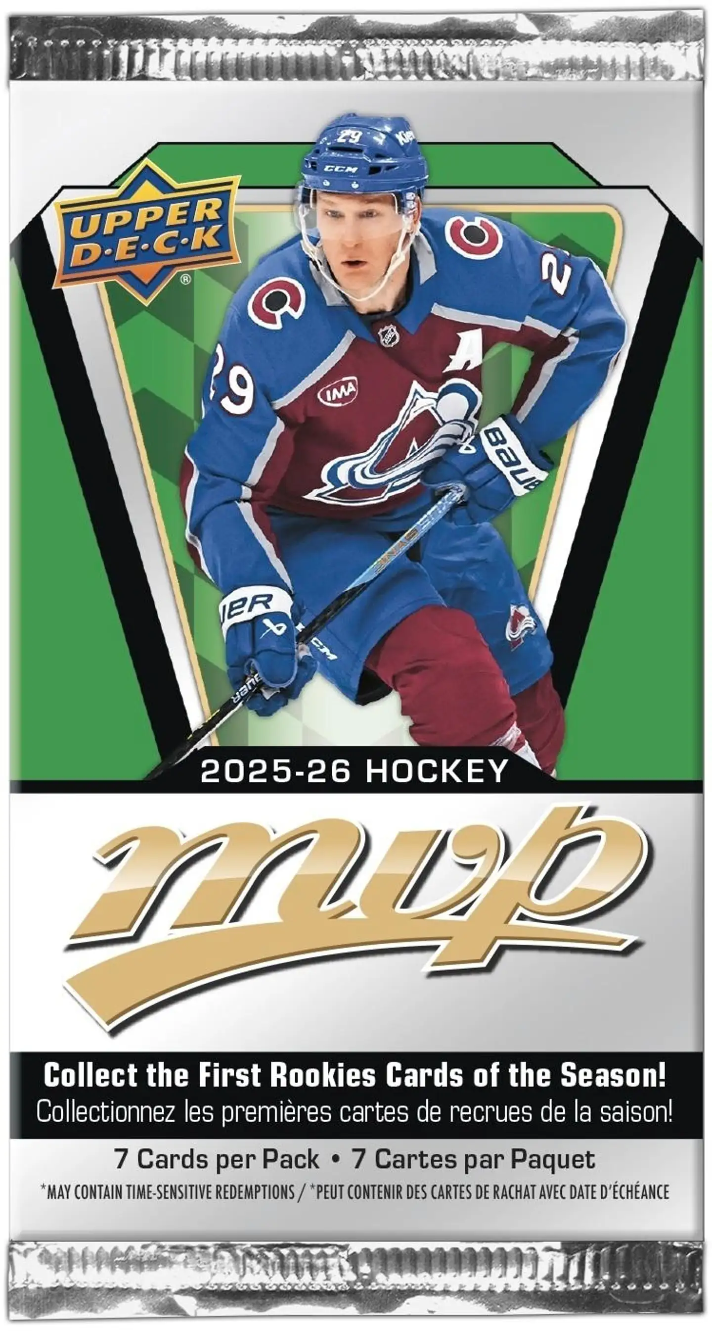 Upper Deck MVP NHL -keräilykortit Retail keräilykortit