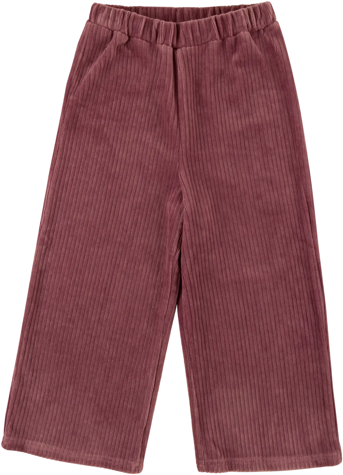 TEX nuorten joustosamettihousut I968451 - MAUVE DARK - 1