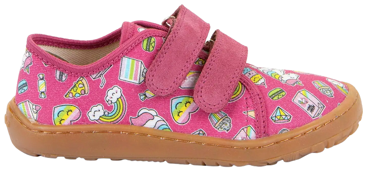 Froddo lasten paljasjalkakenkä Canvas - FUXIA+ - 1