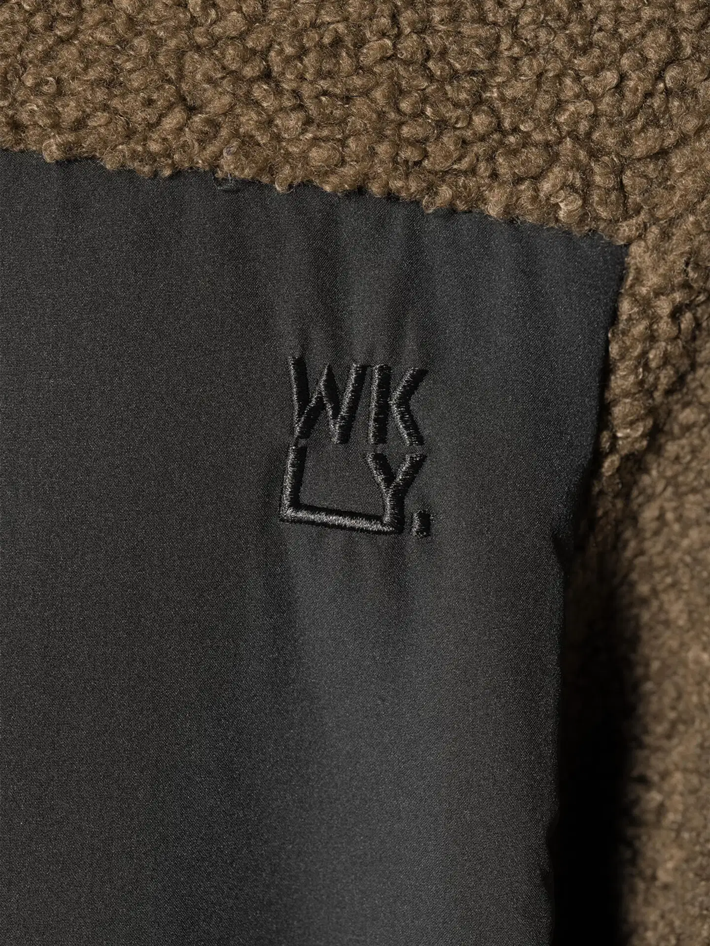 WKLY. miesten kevyt polarfleece-hupputakki vetoketjulla 194W362635 - 19-0618TCX beech - 6