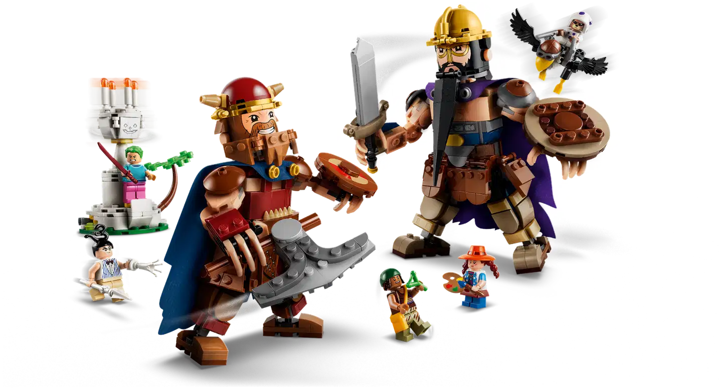 LEGO® ONE PIECE 75644 Dorry vastaan Brogy – Little Gardenin jättiläiset - 3