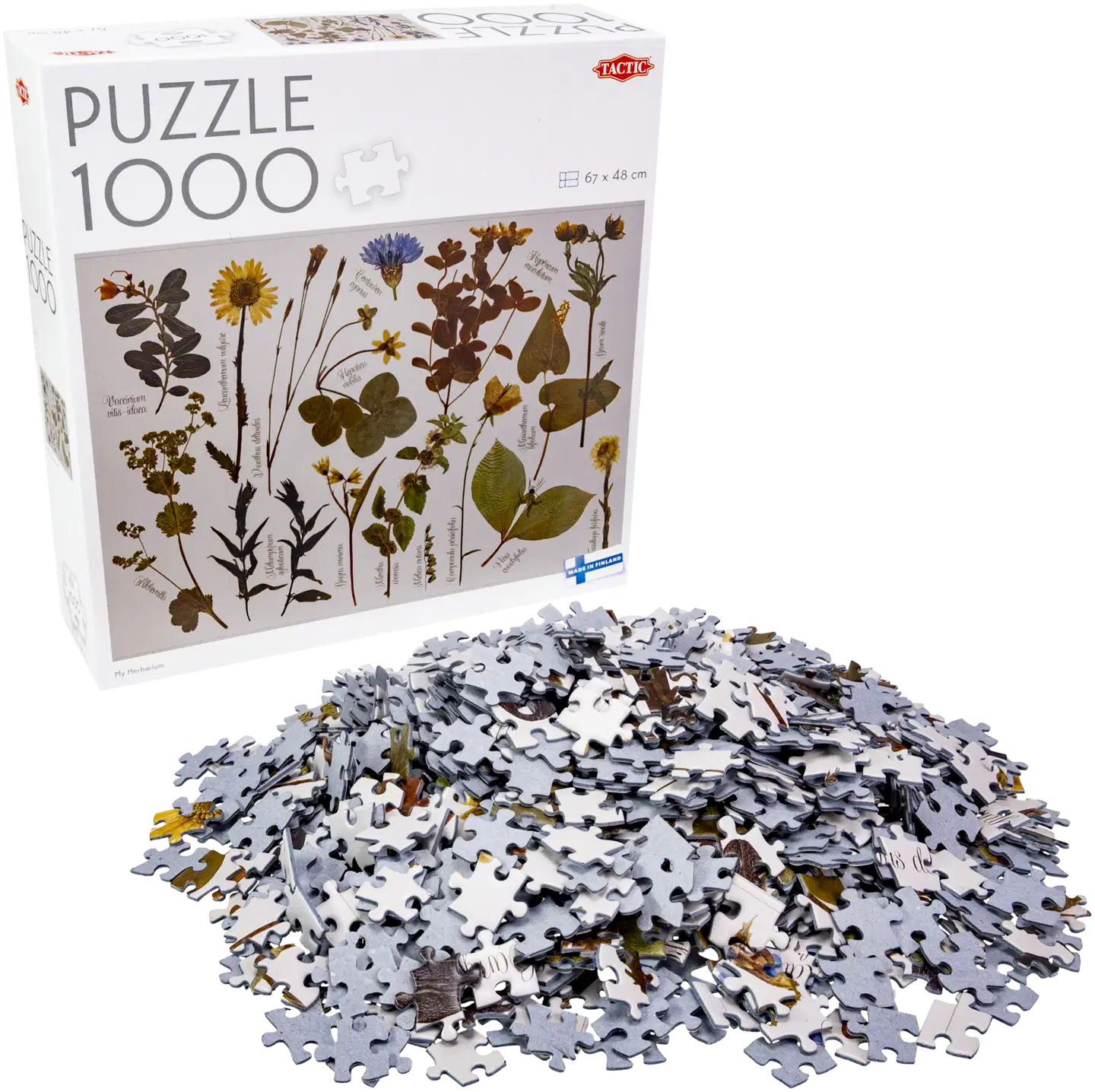 Tactic Palapeli Puzzle Lovers My Herbarium 1000 palaa - 2