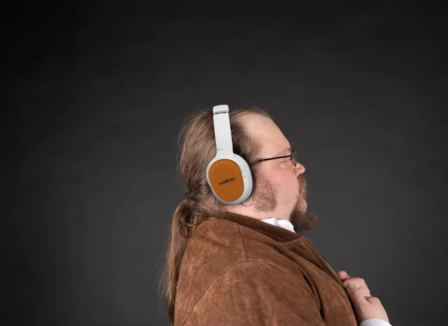 Valco magneettiset vaihtokuoret VMK25 kuulokkeille, oranssi - 3