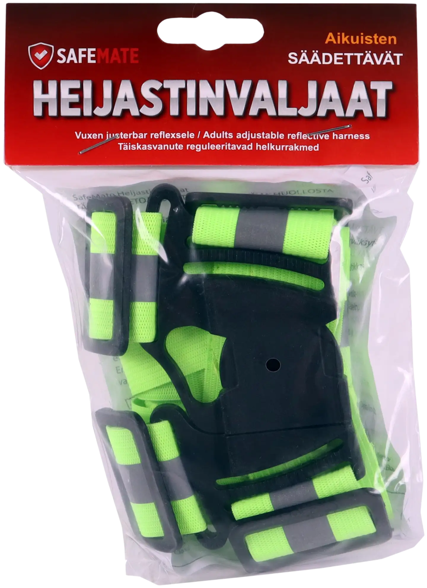 SafeMate heijastinvaljas keltainen - 3