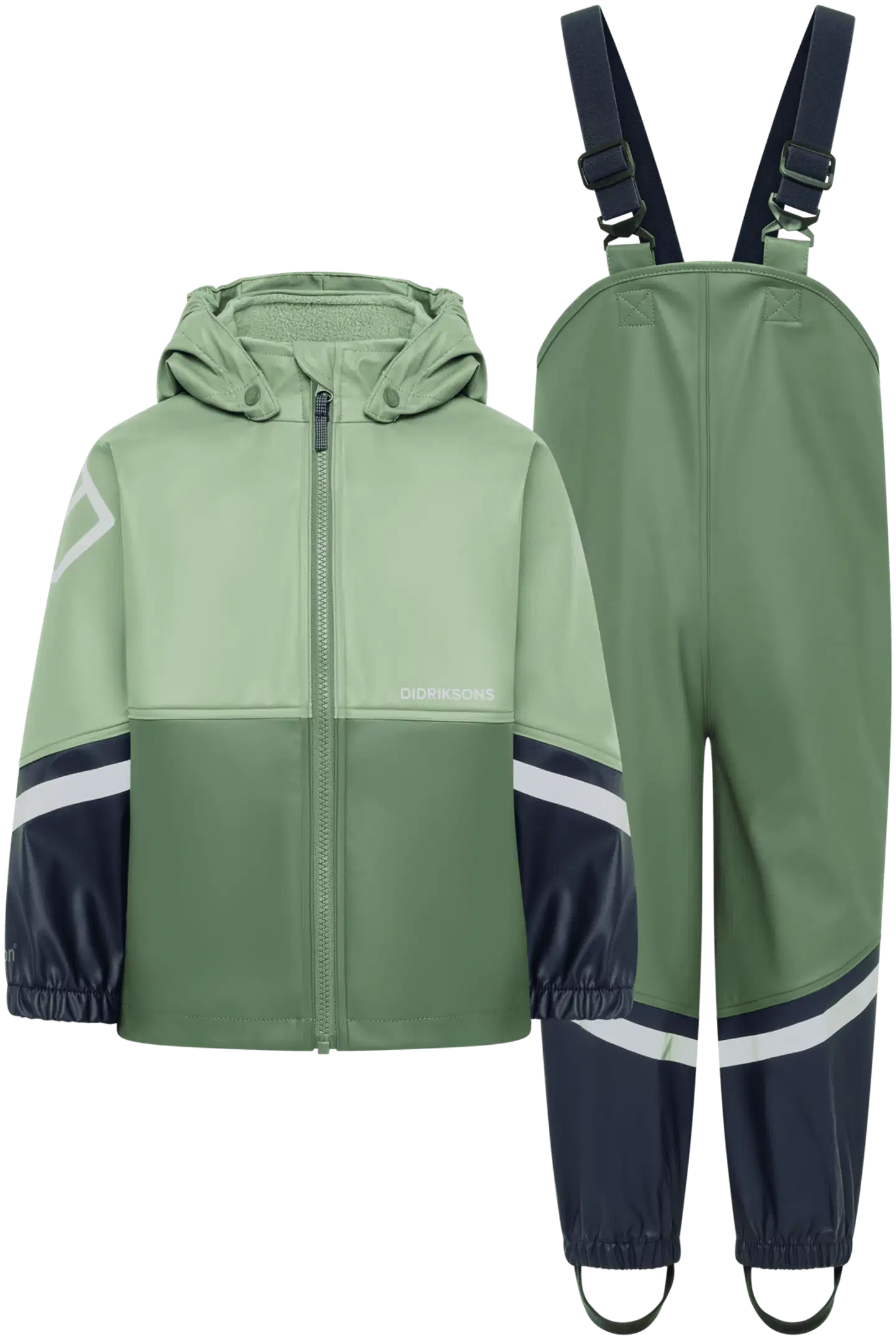 Didriksons lasten sadeasu Waterman - Sage Green - 1