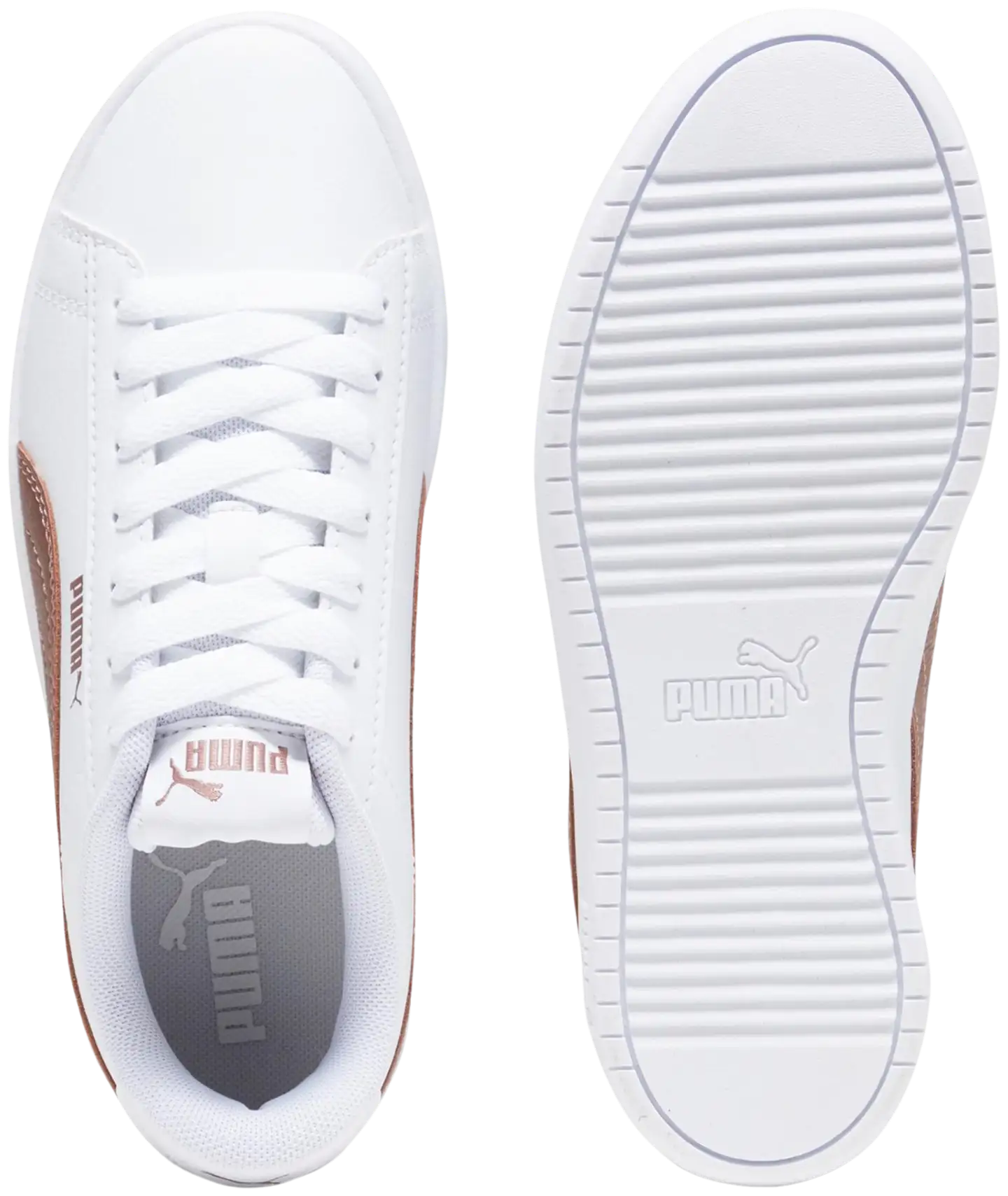 Puma lasten tennarit Rickie Classic - PUMA White-Rose Gold - 5