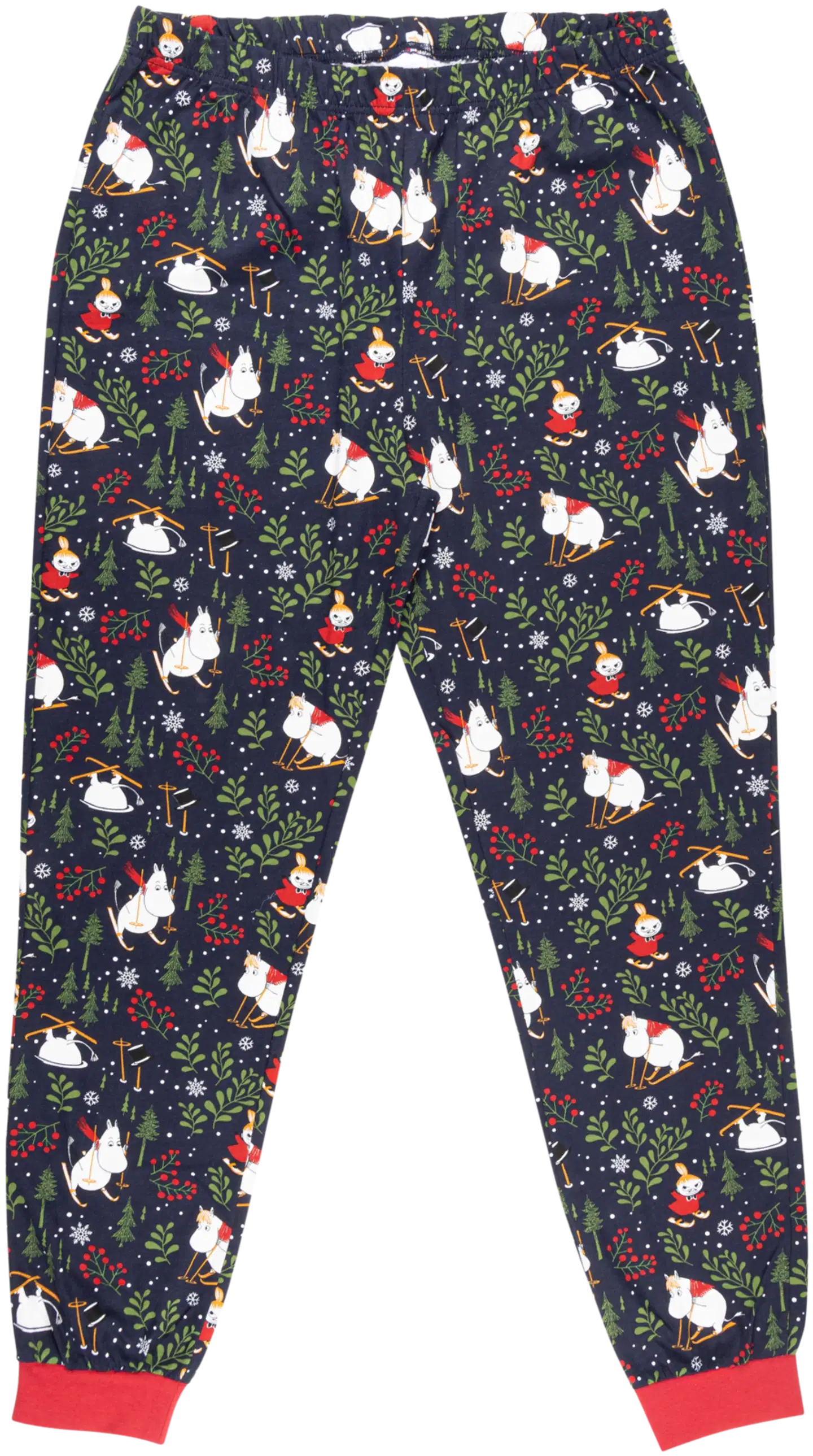 Muumi miesten pyjama Otso Hiihtoretki 593721 - tummansininen - 2