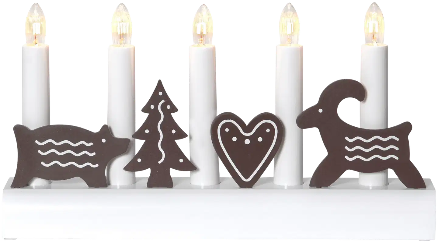 Star Trading kynttelikkö Gingerbread - 1