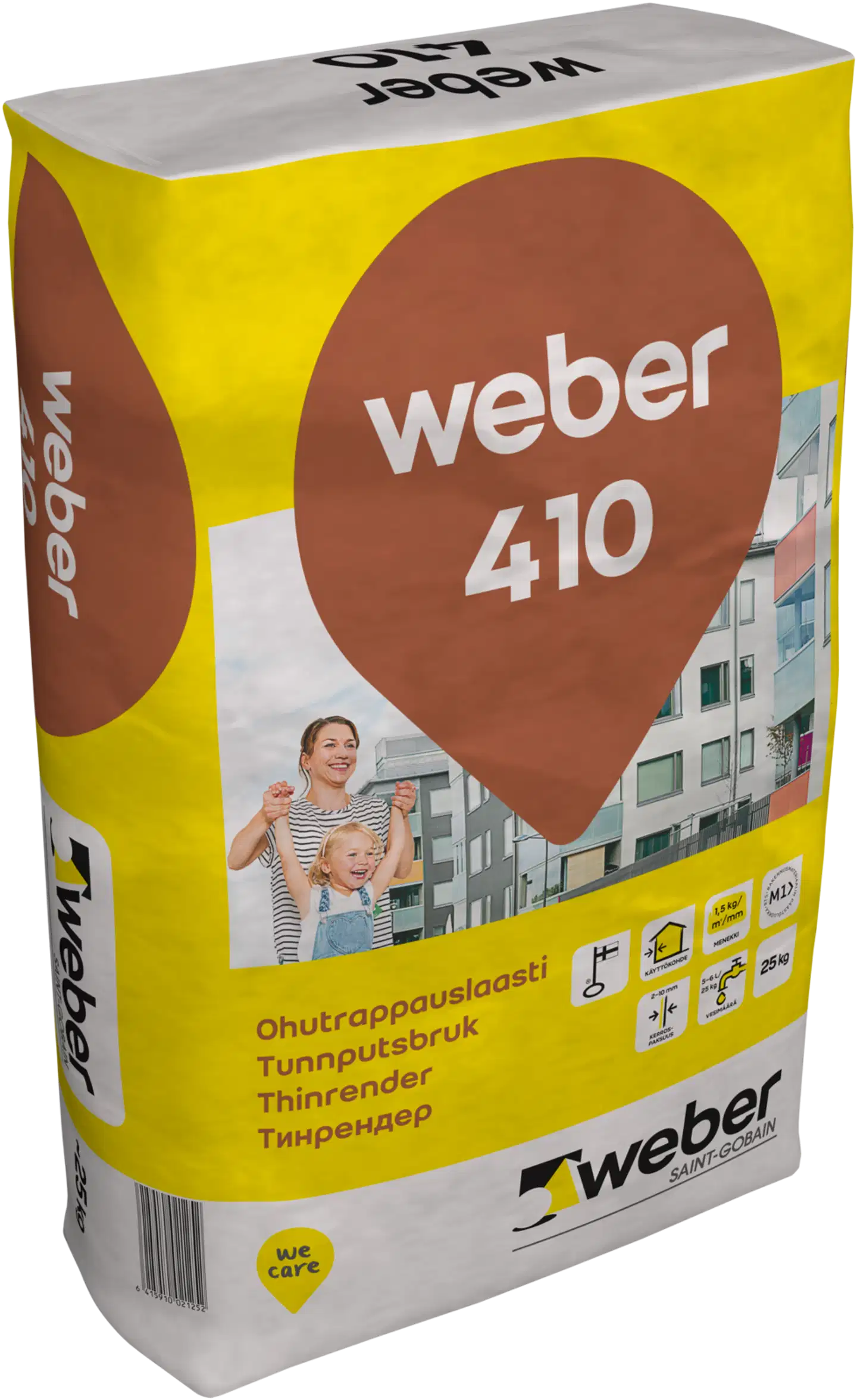 Weber Vetonit 410 Ohutrappauslaasti 25 kg