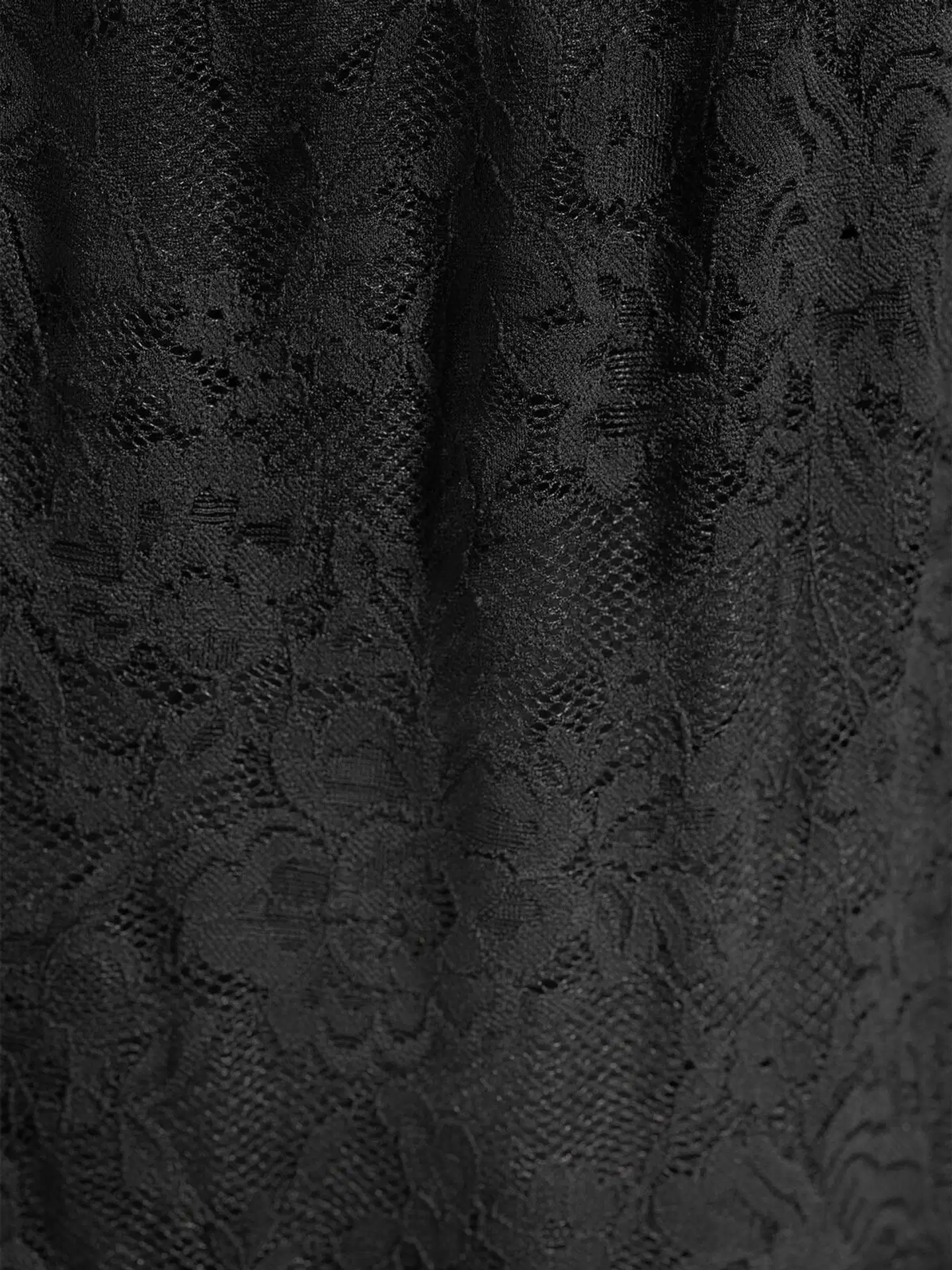 London Fog naisten pitsihame 221L264026 - black - 5
