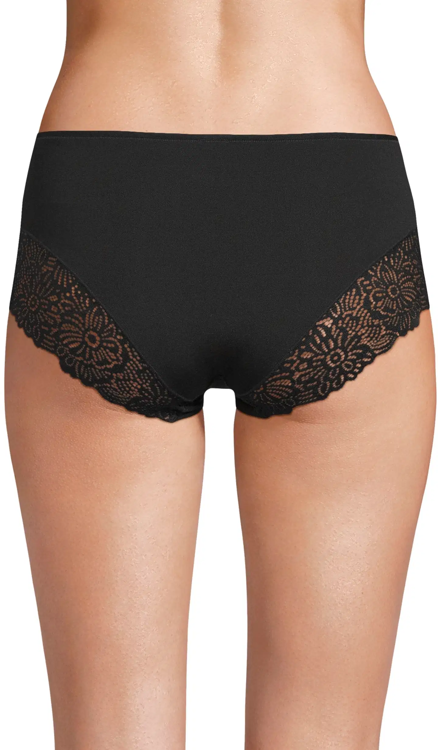Actuelle naisten hipster-alushousut 210A332626 - Black - 3
