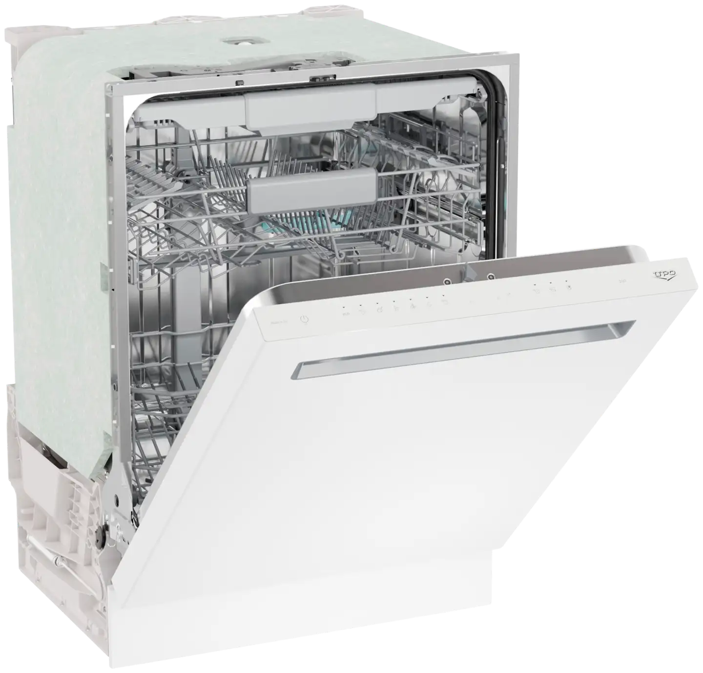 UPO astianpesukone UU663A65W 60cm, valkoinen - 1