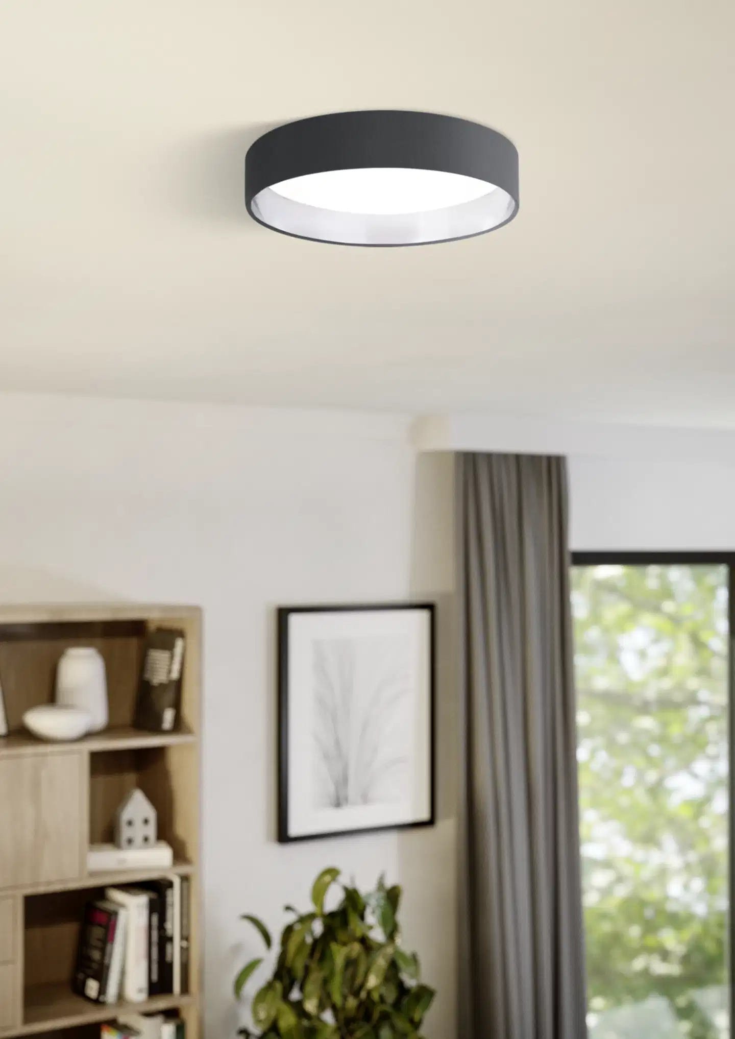 Kattovalaisin PALOMARO 2 3x3,6W LED 3000K 960lm IP20 antrasiitti/hopea - 3