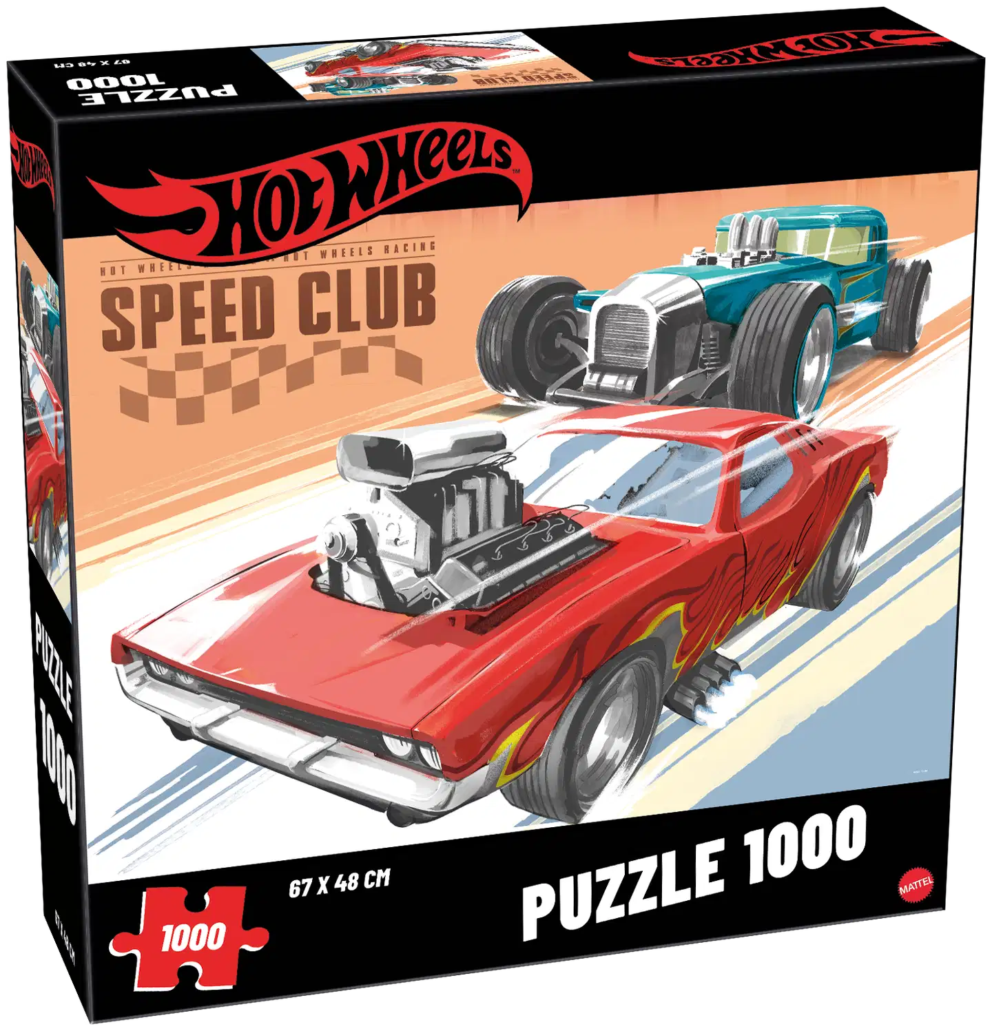 Tactic Palapeli Hot Wheels Speed Club 1000 palaa - 1