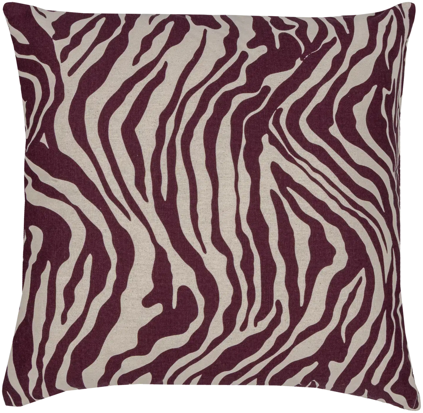 House sisustustyyny Zebra 45x45 cm burgundy