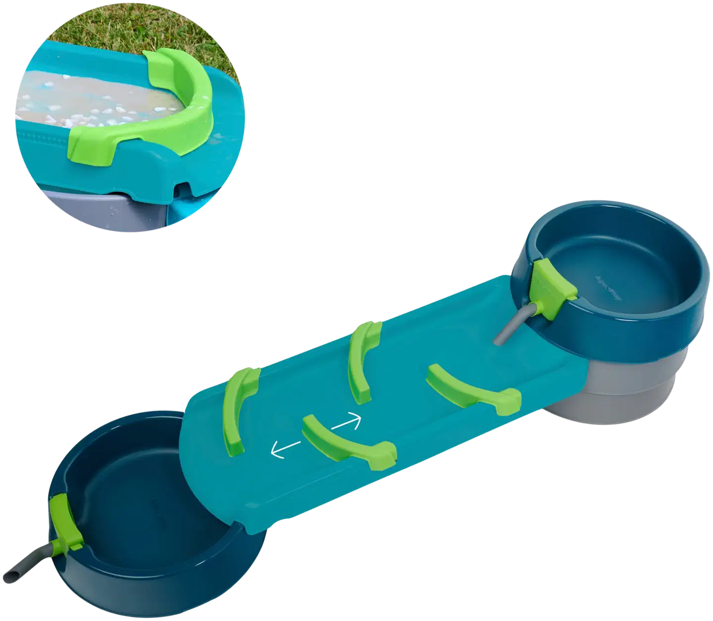 BIG AquaPlay Mudway Run, vesi-, hiekka ja mutaleikkirata - 3