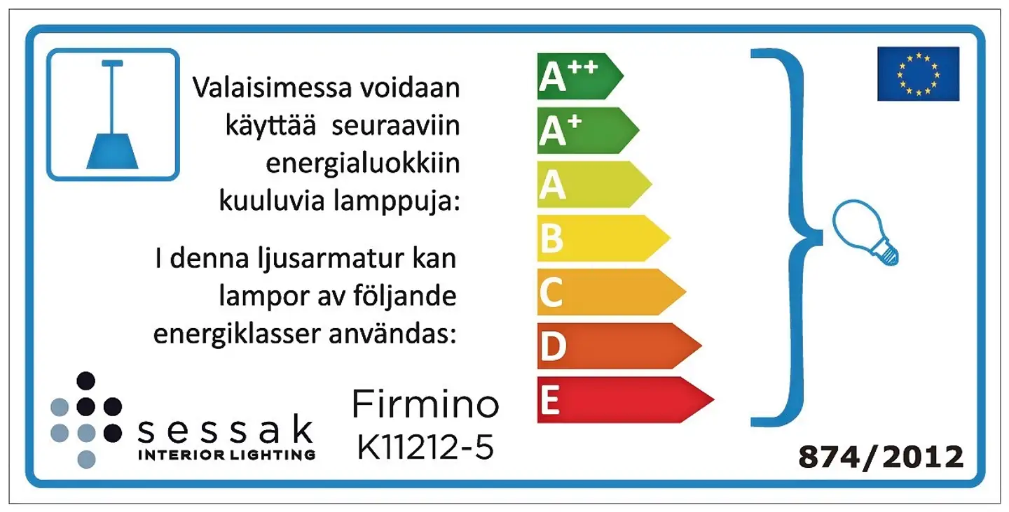 Sessak kattovalaisin Firmino kromattu - 3