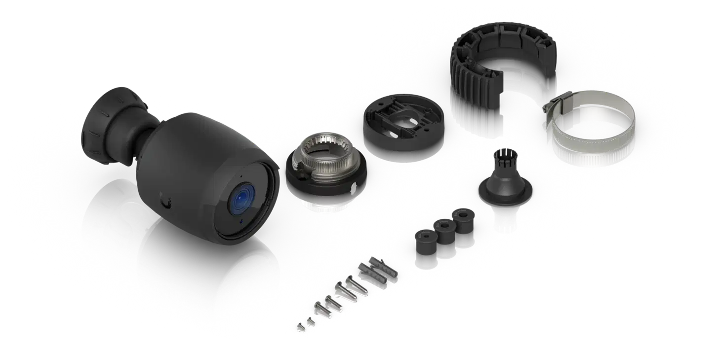 Ubiquiti sääsuojattu 4K PoE -ulkovalvontakamera laajakulmalla ja IR-yönäöllä UVC-G6-Bullet-B musta - 8