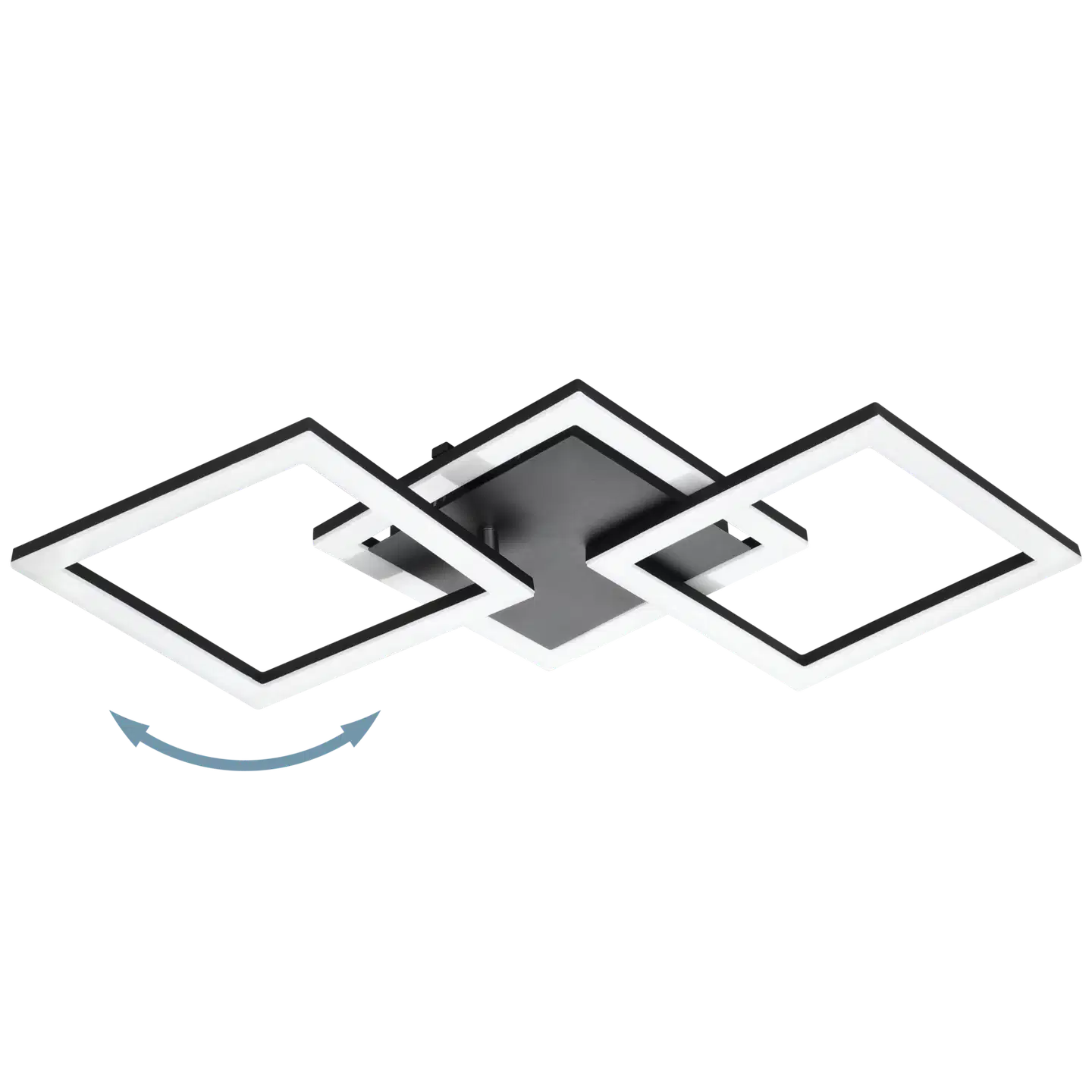 EGLO Kattovalaisin connect.z Paranday-z led 32,4W 65x31cm musta/valkoinen - 5