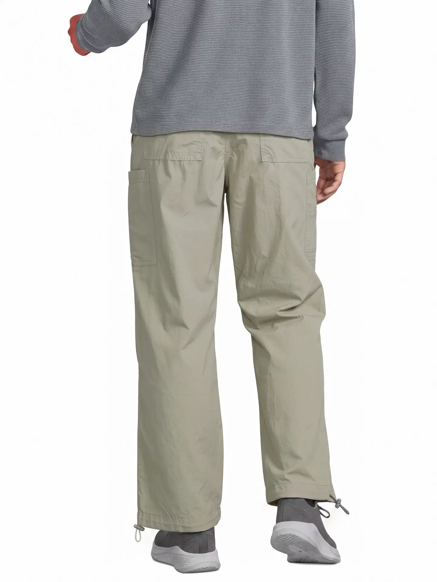 WKLY. miesten reisitaskuhousut parachute 202W242601 - Green khaki - 3