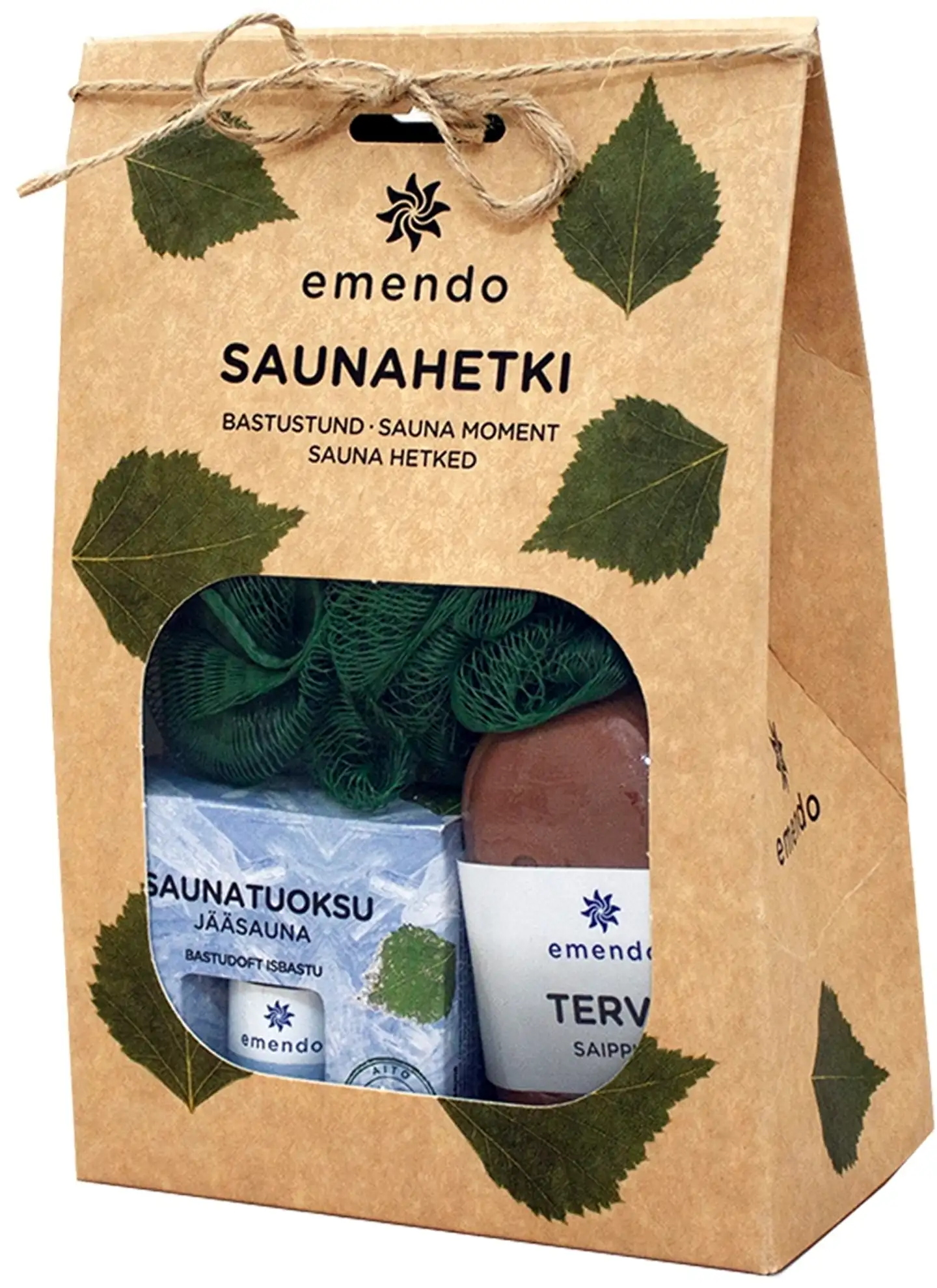 Emendo Saunahetki natural lahjapakkaus
