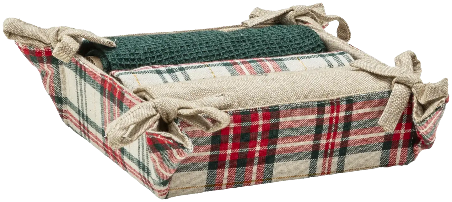 Amo La Casa keittiöpyyhkeet 3 kpl lahjapaketti Dolomites, erilaisia - 3