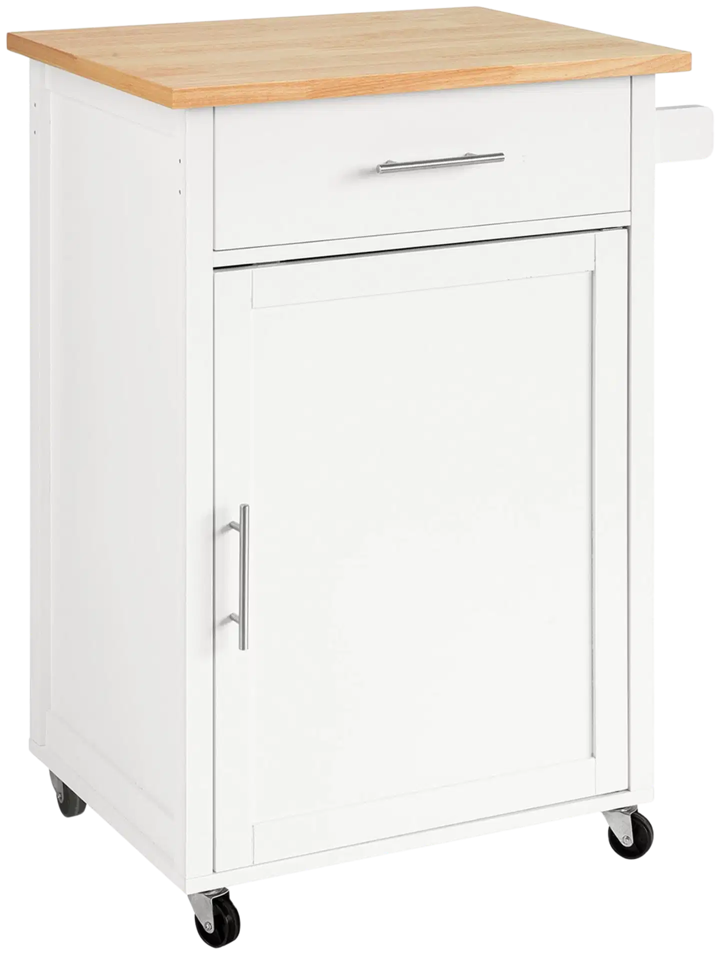 SoBuy keittiösaareke valkoinen FKW102-WN - 1