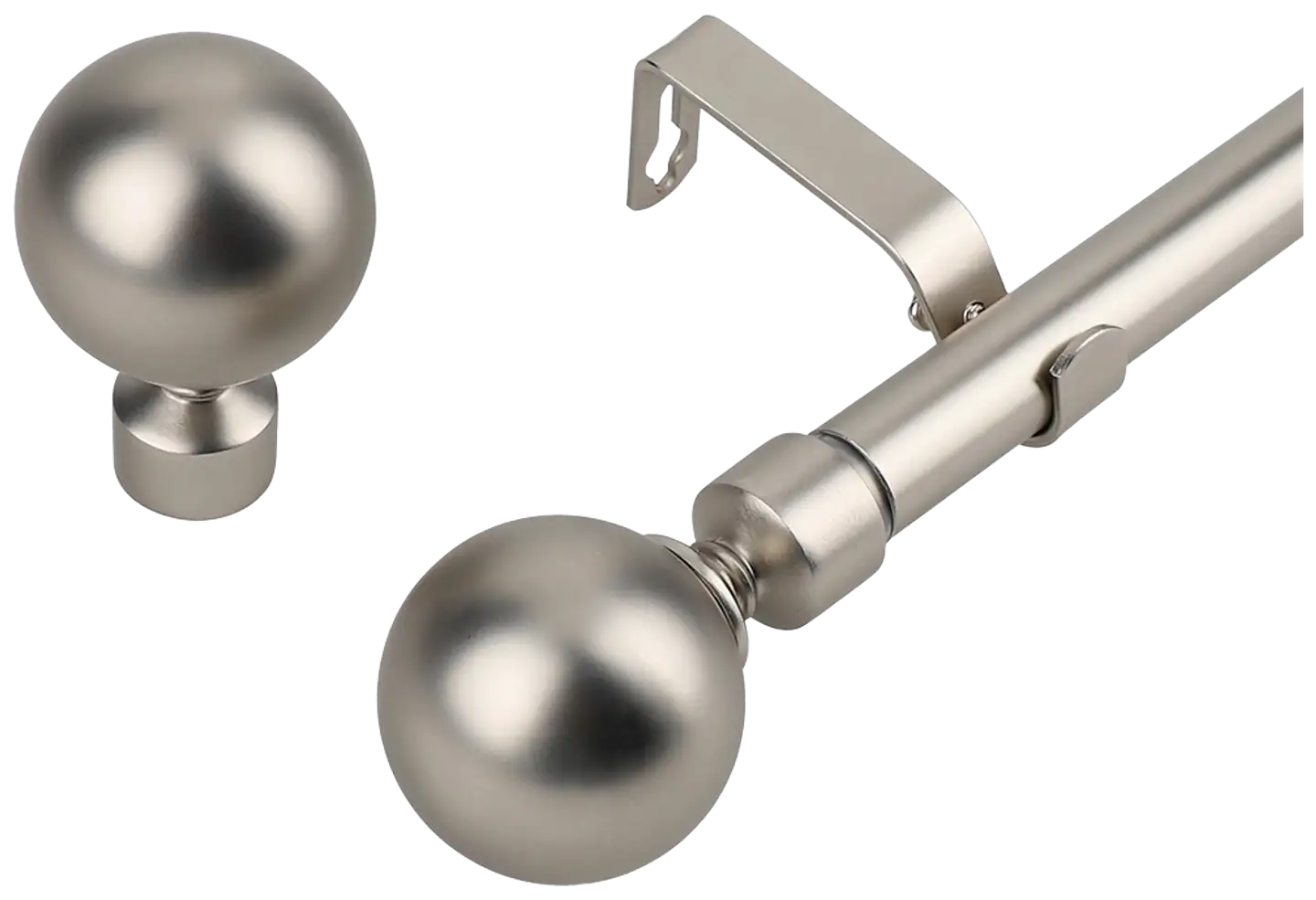 Ihanin verhotanko Mira teräs 160-310cm 16/19mm - 2