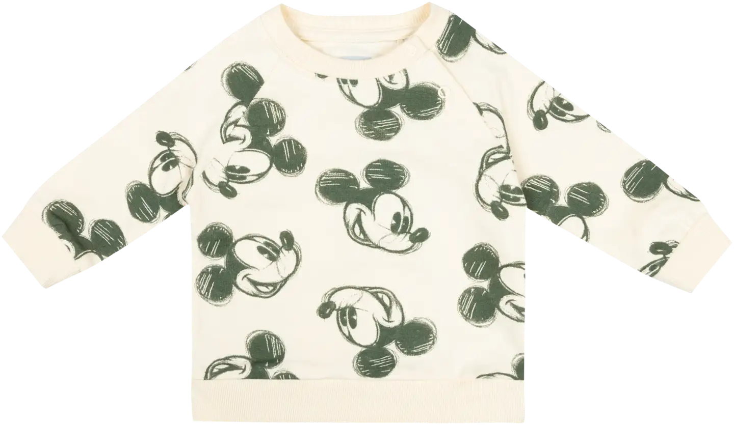 Disney vauvojen collegepusero Mikki Hiiri DS20438 - BEIGE - 1