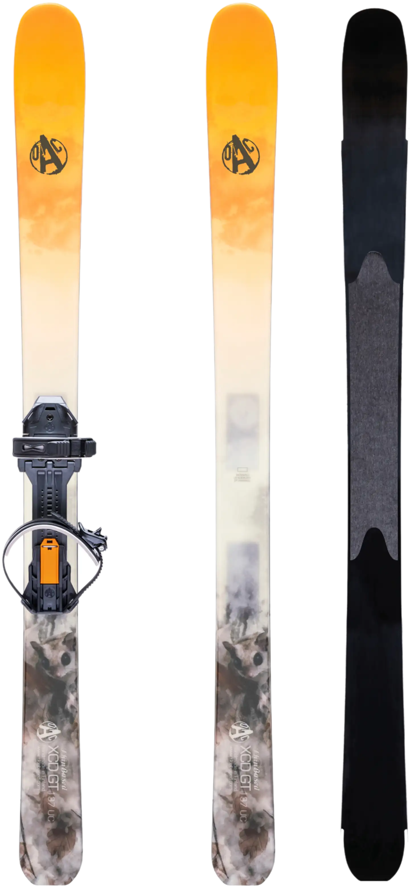 OAC SKINBASED Karvapohjasuksi XCD GT 137 + EA JR