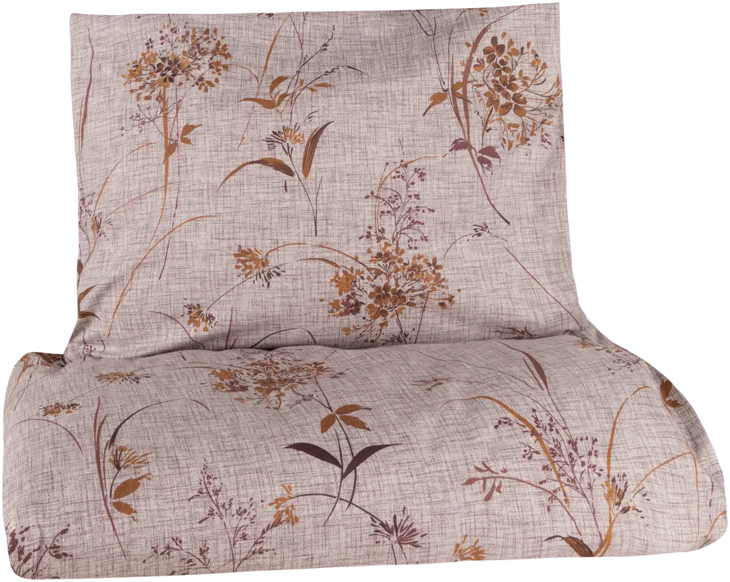 House pussilakanasetti Melange Flower 150x210 cm malva - 1