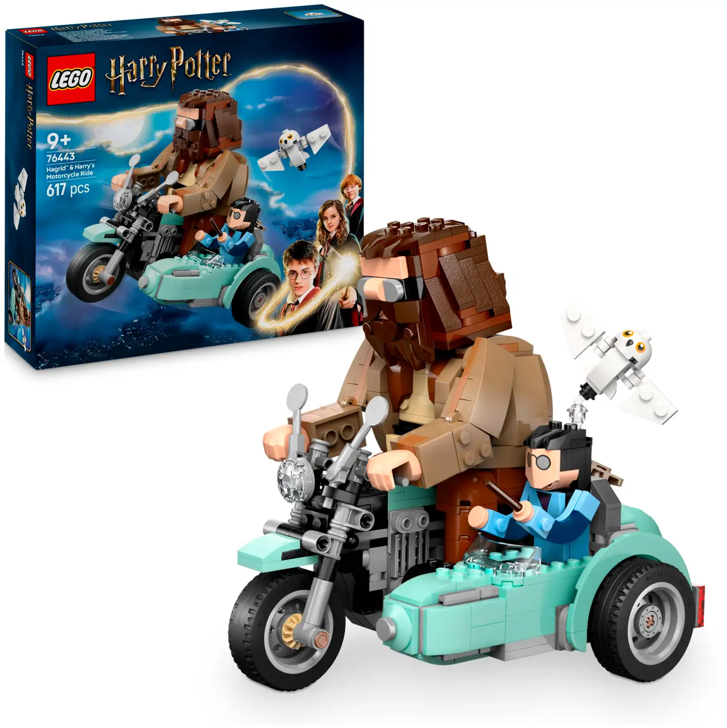 LEGO® Harry Potter TM 76443 Hagrid™ ja Harry moottoripyöräajelulla - 1