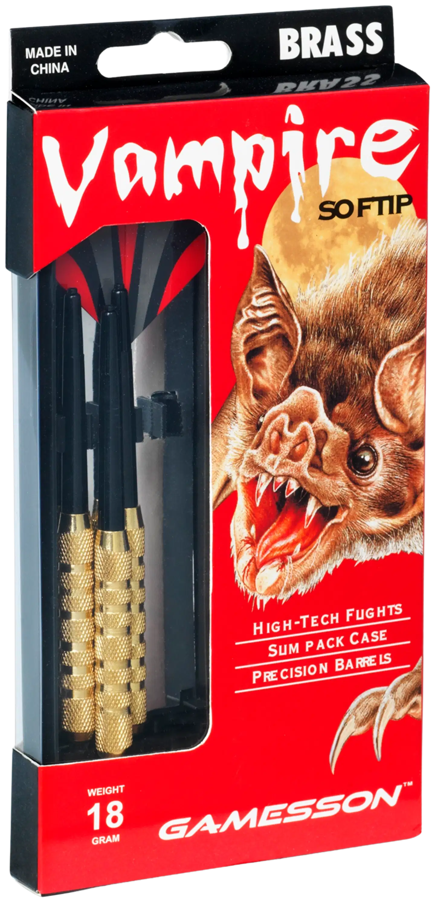 Gamesson tikat Vampire Softtip Darts 18gr - 1