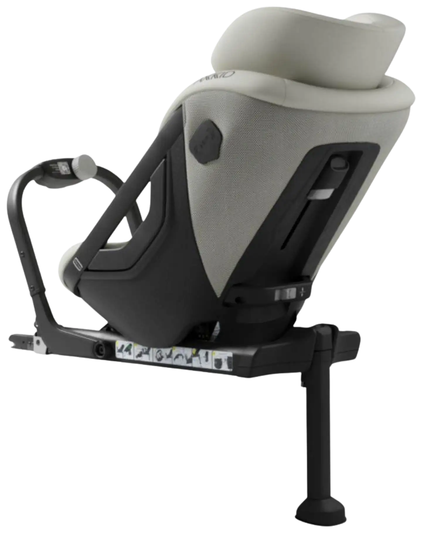 Axkid One 3 turvaistuin 61-125cm Beachgrass Beige - 6