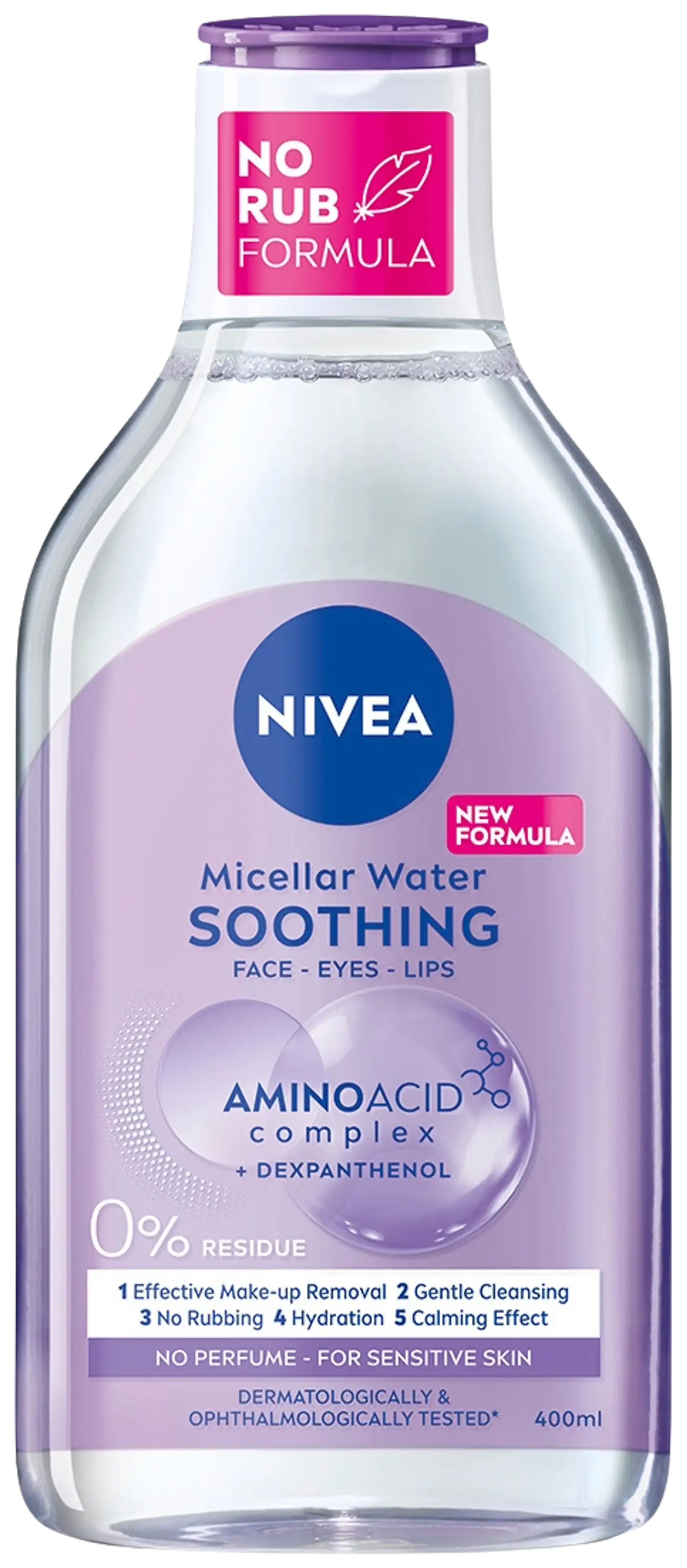 NIVEA 400ml Soothing Micellar Water -misellivesi