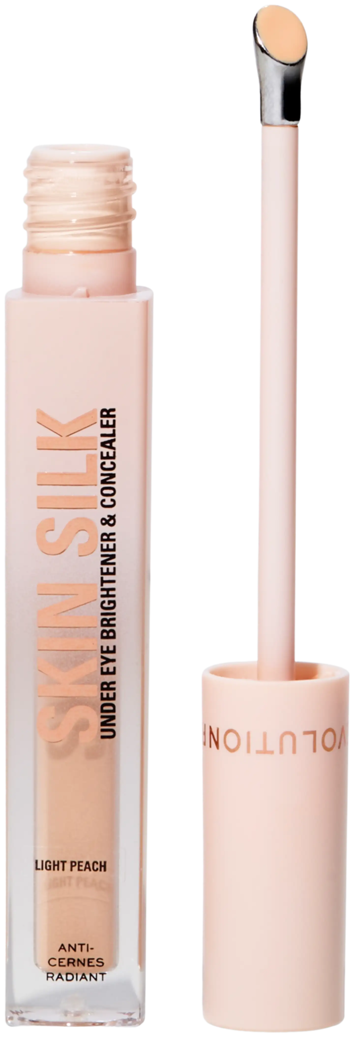 Revolution Skin Silk Radiant kirkastava silmänalusseerumi 4ml - LIGHT PEACH - 1