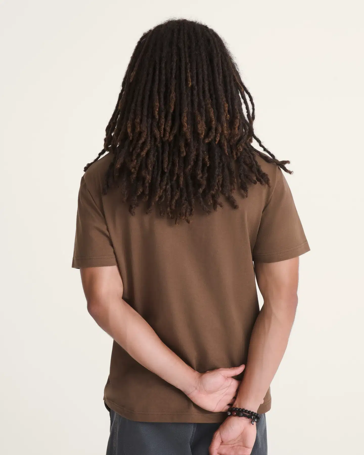 Vans miesten T-paita New Left Chest - Vintage Cocoa - 4