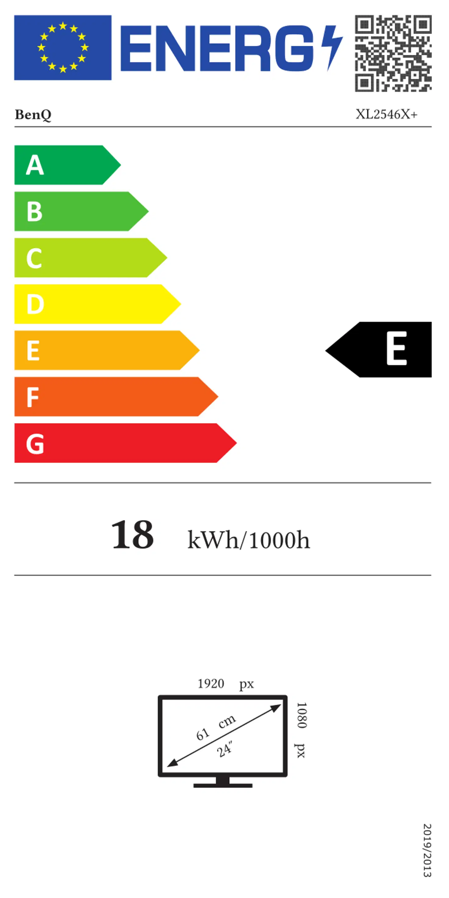 Benq näyttö XL2546X+ 24.1" 280Hz - 4