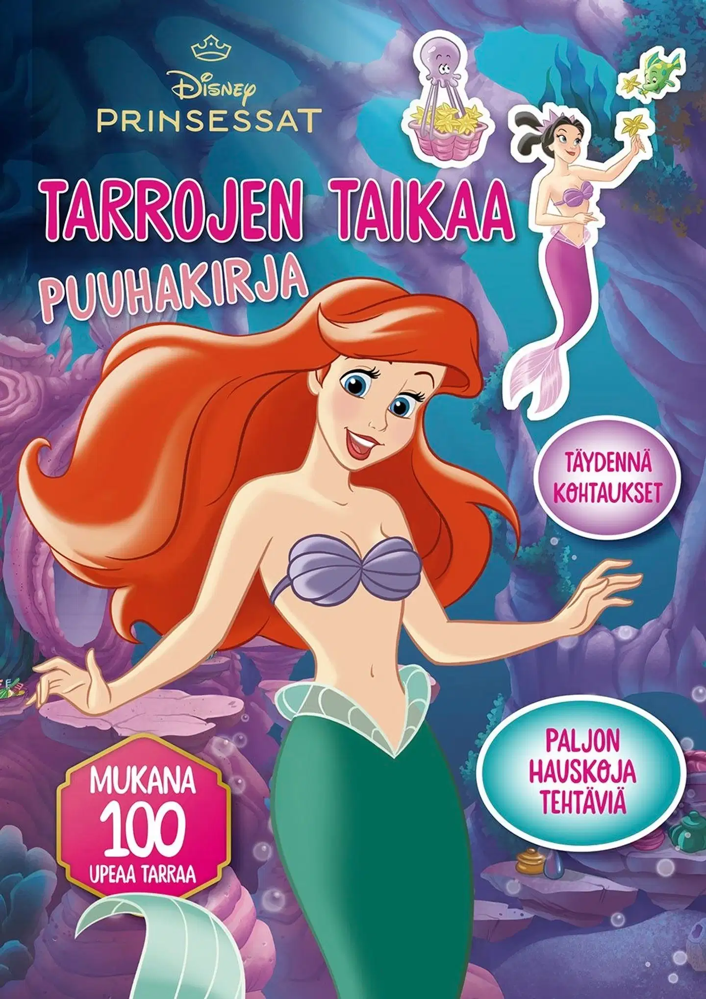 Disney Prinsessat Tarrojen taikaa puuhakirja