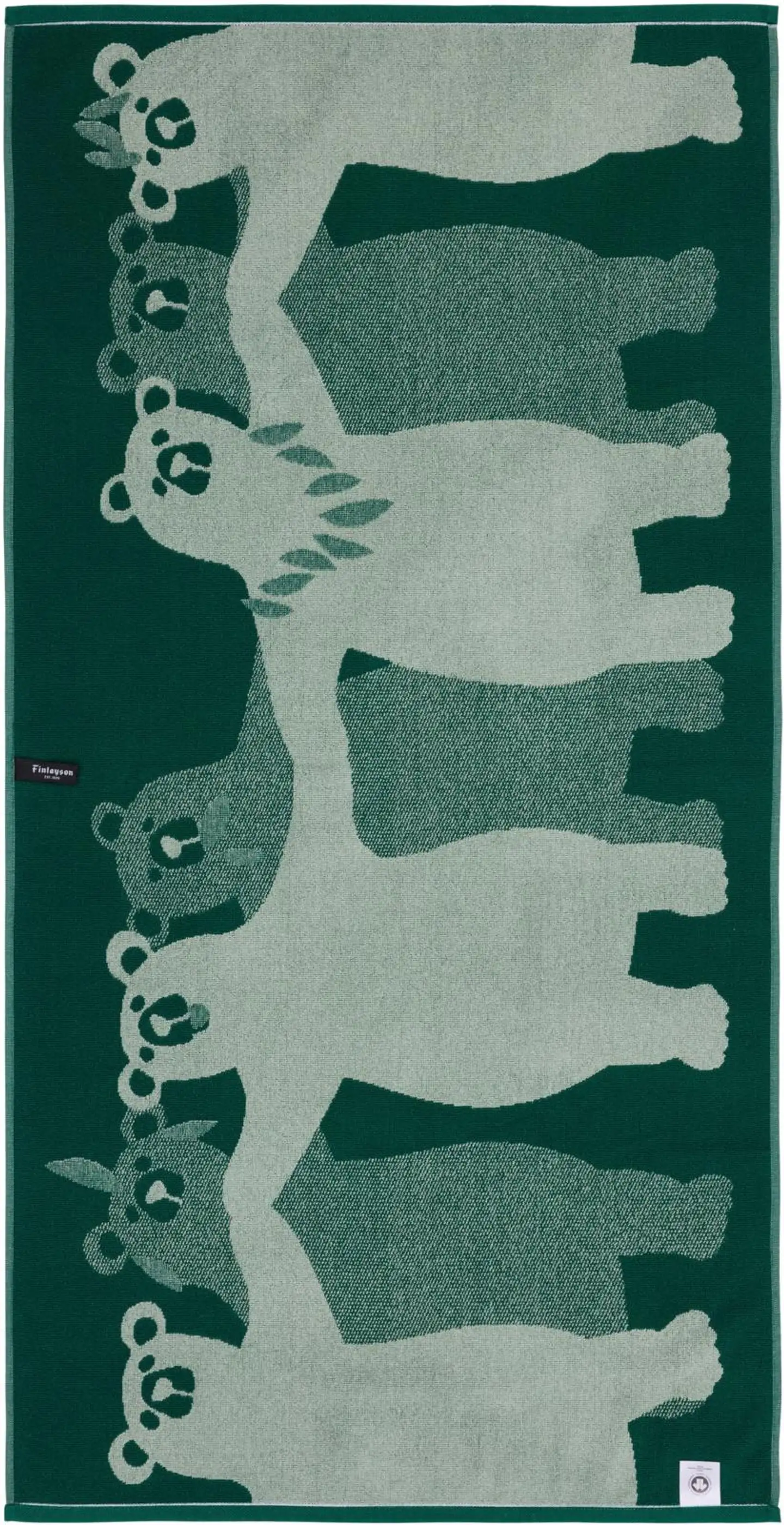 Finlayson kylpypyyhe Kopla 70x140cm vihreä - 3
