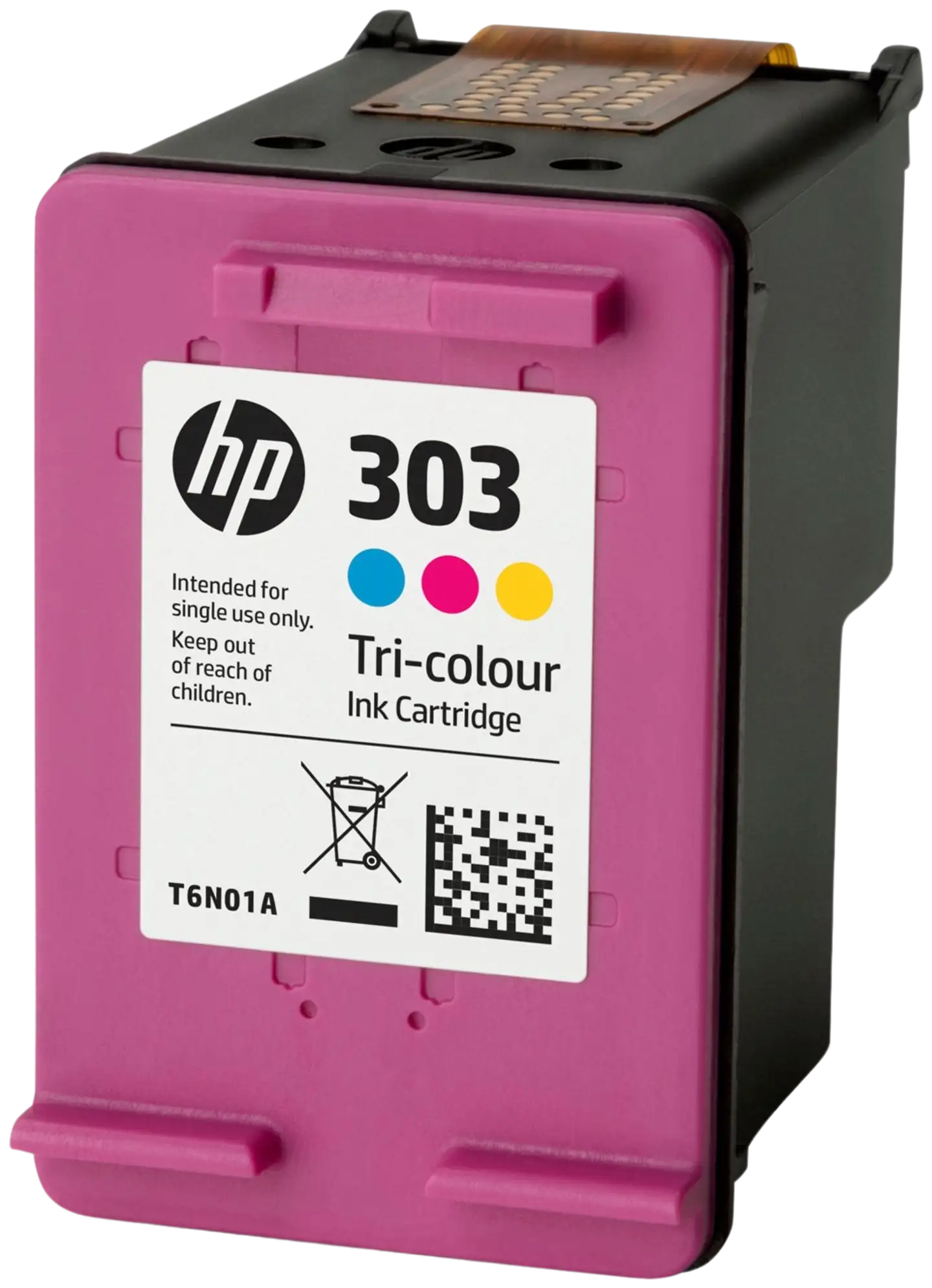 HP mustepatruuna 303 - kolmiväri - 2