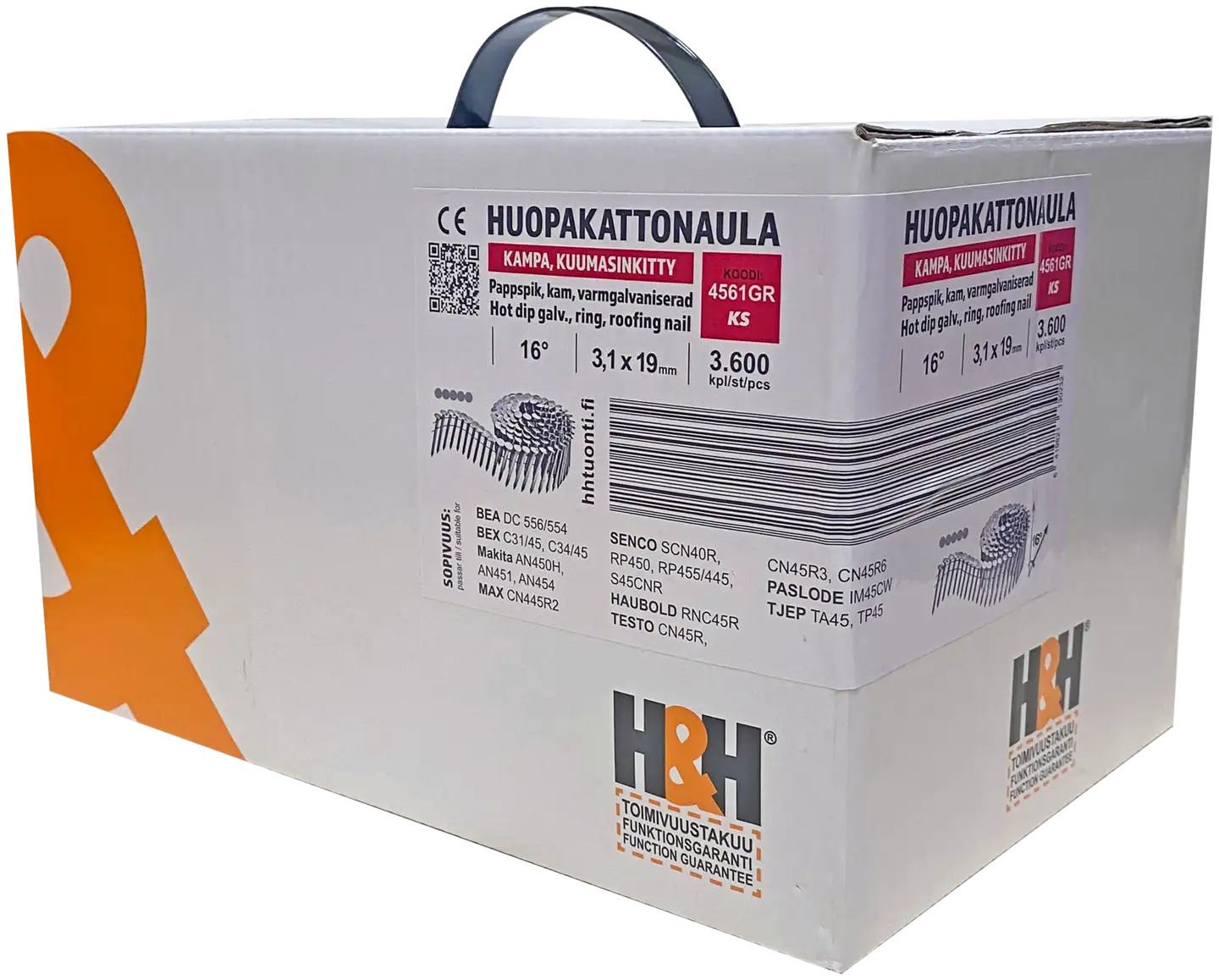 H&H Huopakattonaula 19x3,1 ks kampa - 2
