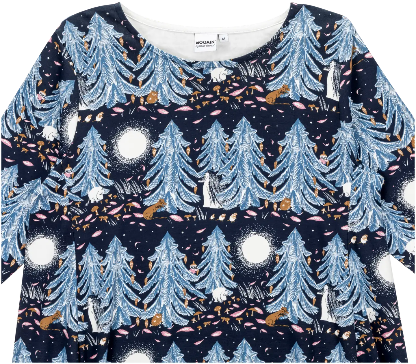 Muumi naisten mekko Iida Ikimetsä 589696 - SININEN - 2