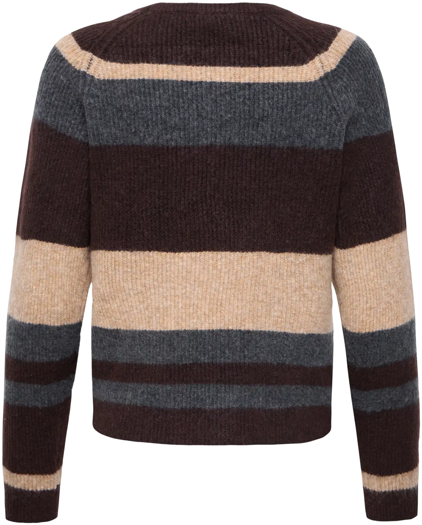 B.young naisten neulepusero Byotaja - Java Melange Stripe - 2